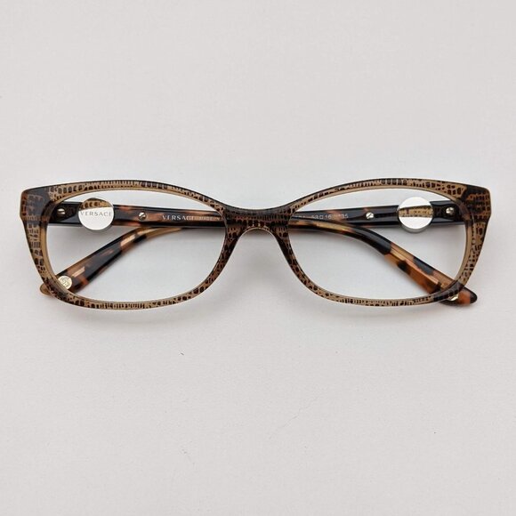 🕶️Versace Mod. 3164 991 Eyeglasses 53/16 135 /KAA201🕶️ - Picture 1 of 6